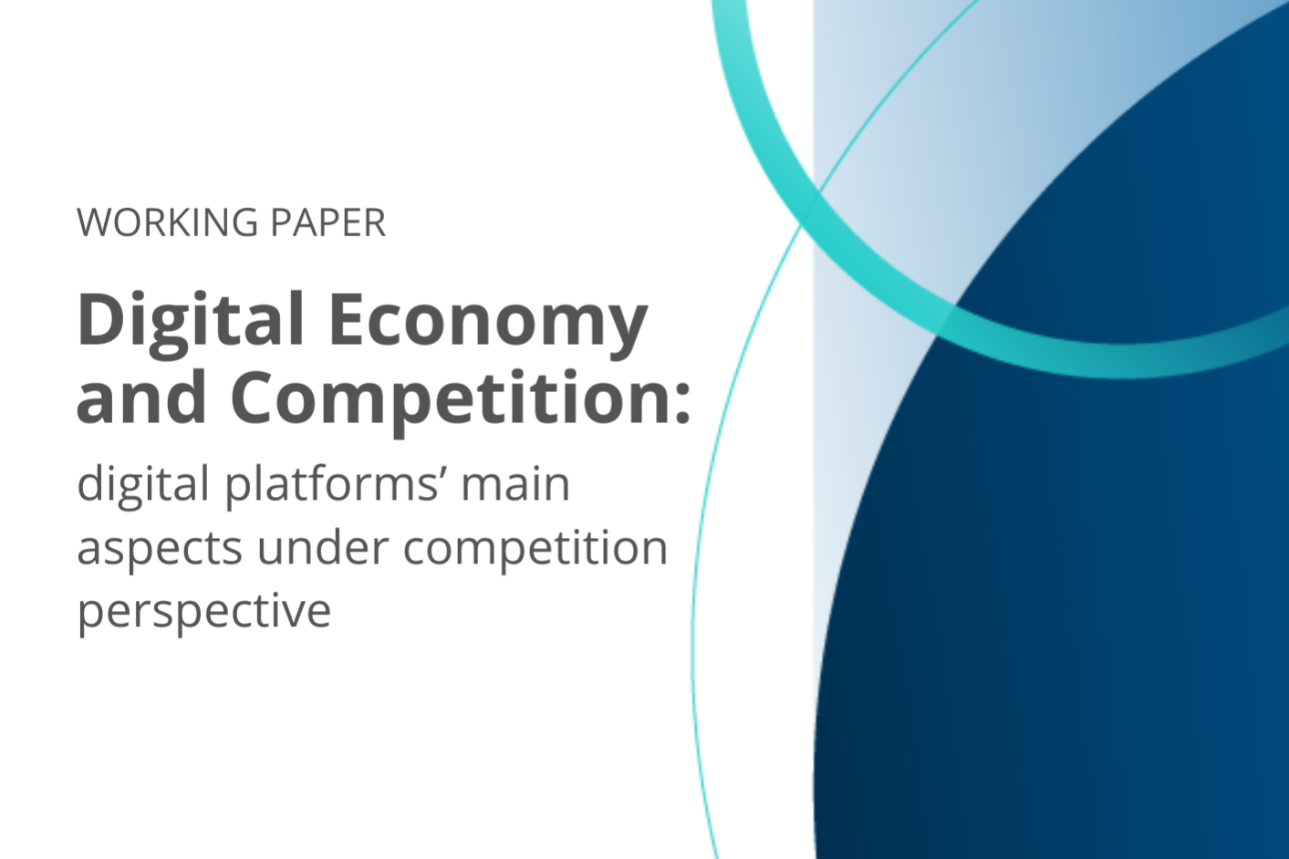 WORKING PAPER Digital Economy and Competition