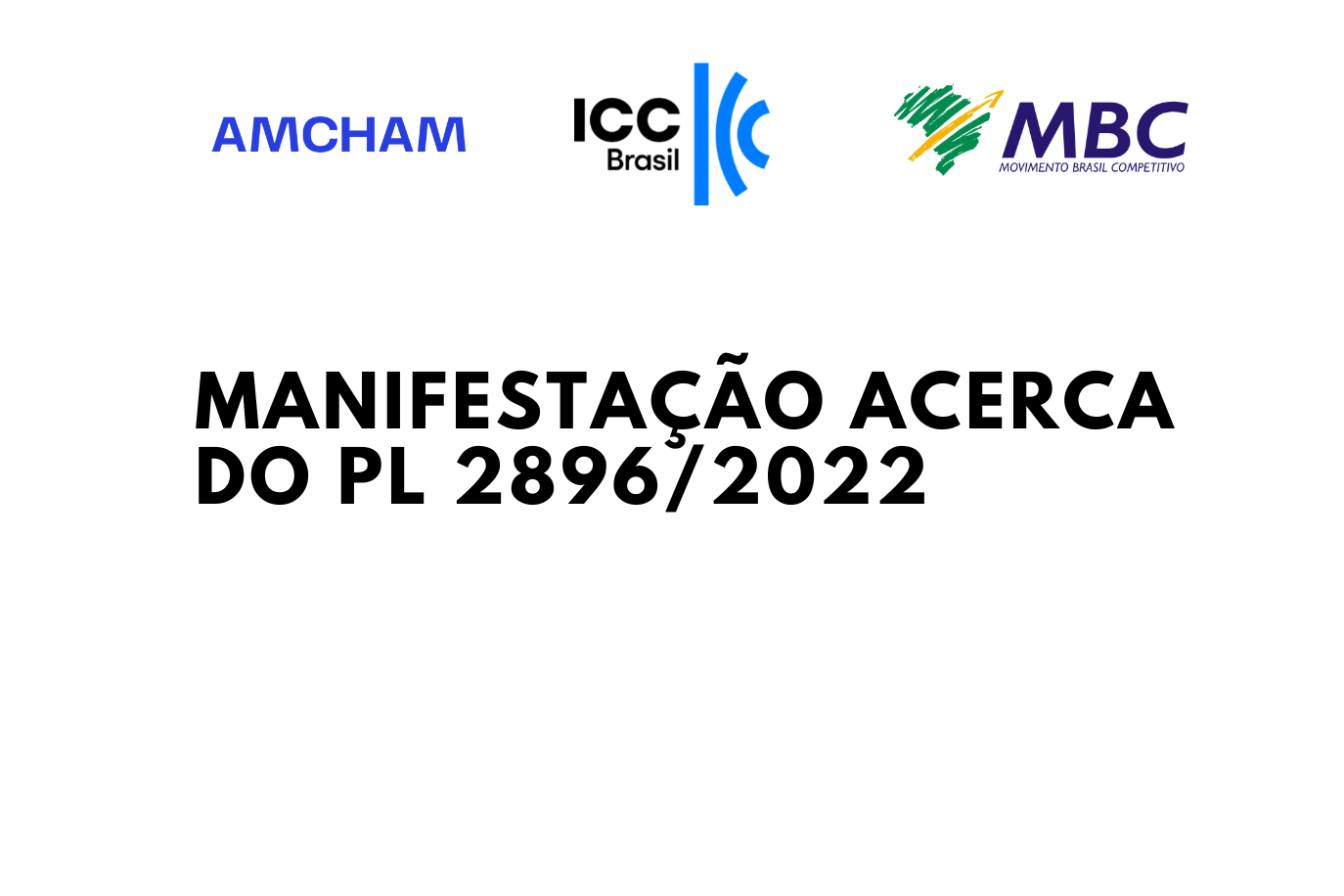 Manifestação acerca do pl 28962022