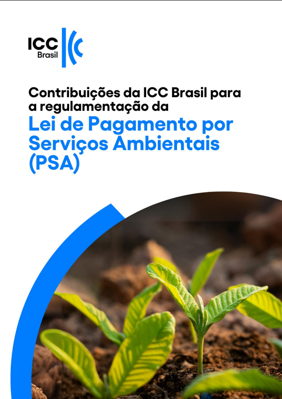 capa - Contribuições da ICC Brasil à Regulamentação da Política Nacional de Pagamentos por Serviços Ambientais