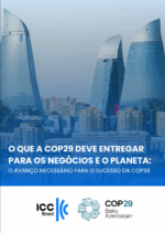 capa - O que a COP29 deve entregar para os negócios e o planeta