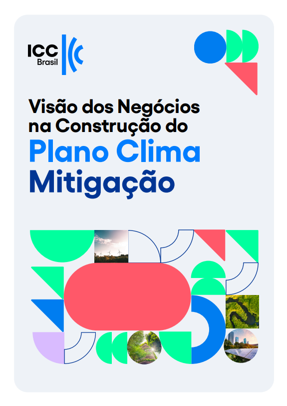 capa - Visão dos Negócios na Construção do Plano Clima - Mitigação